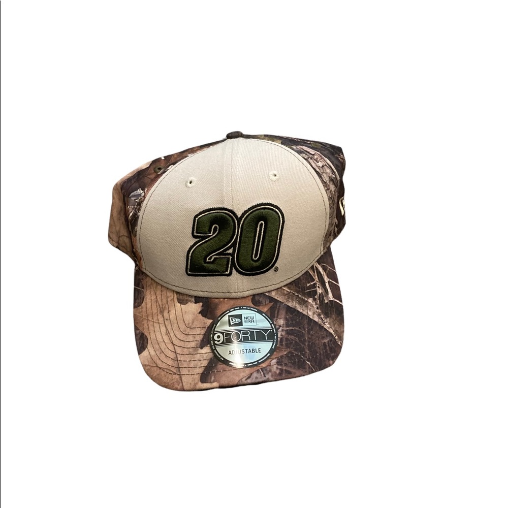 Erik Jones NASCAR New Era Adjustable Camo Hat Cap